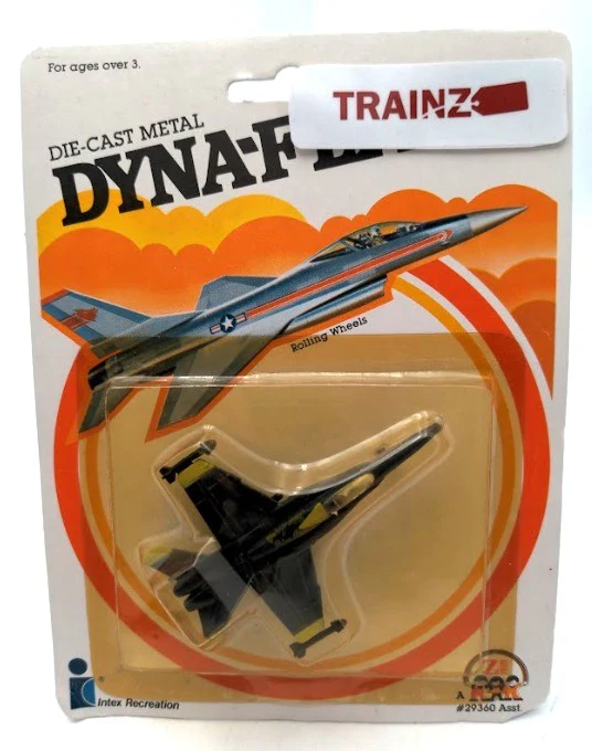 Zee Toys 29360 Dyna Flites Diecast Jet USAF F/A-18 Hornet Blue Angels - Image 2